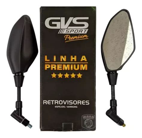 Retrovisor Mt Rosca Honda Giro Gvs Lente Convexa Xre