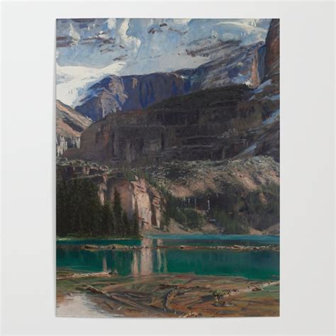 John Singer Sargent Lake O Hara 1916 Poster By Vintage Wall Art