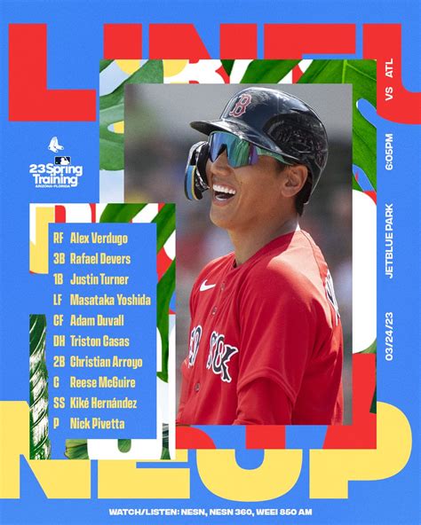 Red Sox On Twitter Wbc Champ Masataka Yoshida Back In The Lineup