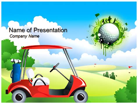 Golf Powerpoint Template Golf Ppt Slide Templates Vision