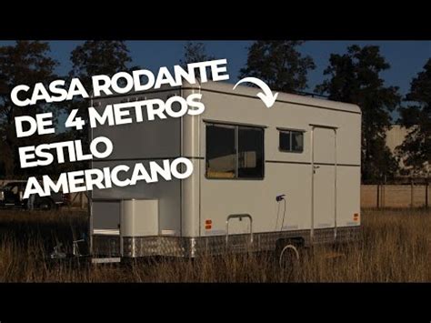 Casa Rodante De 4mt Estilo Amerticano Para 4 Personas YouTube