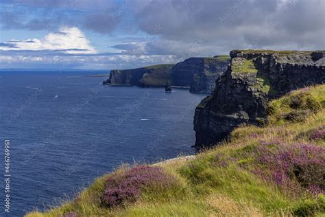 The Wild Atlantic Way, The Cliffs of Moher, The Burren Way hiking trail ...