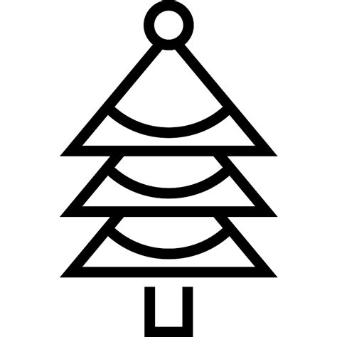 Christmas Tree Vector SVG Icon - SVG Repo