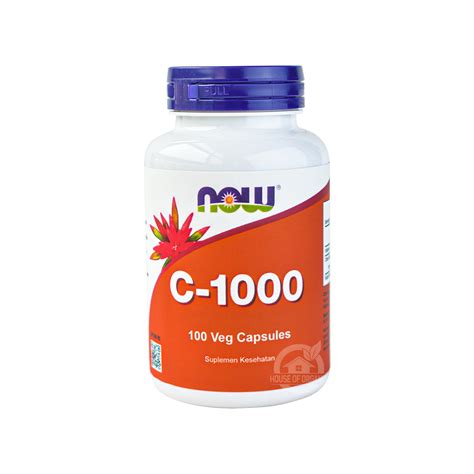 NOW Foods Vitamin C 1000 100 Veg Capsules Lazada Indonesia