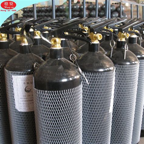 Customized Size Steel Nitrogen Gas Cylinder L L L High Purity