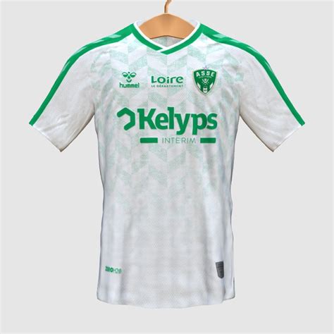 Saint Étienne Away Hummel FIFA Kit Creator Showcase