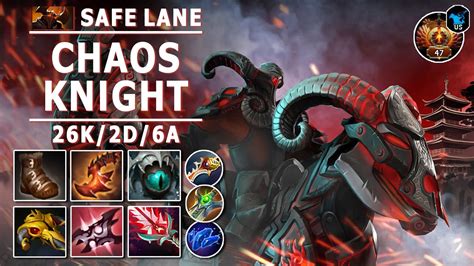 Chaos Knight Safe Lane Carry B Real Ck Hard Carry Play Dota