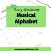 Musical Alphabet Worksheets (PDF Download) | Piano with Lauren