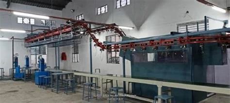 Chain Fully Automatic Fan Testing Overhead Conveyor Powder Coating