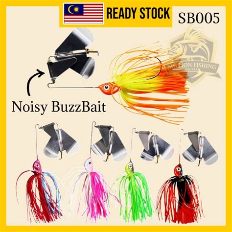 Spinner Bait Noisy Buzzbait Fishing Lure G Casting Toman