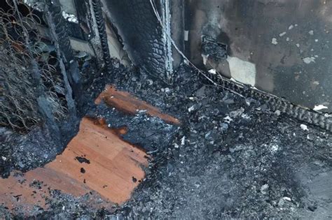 See Inside House Gutted By Fire Sparked By E Cigarette Liverpool Echo