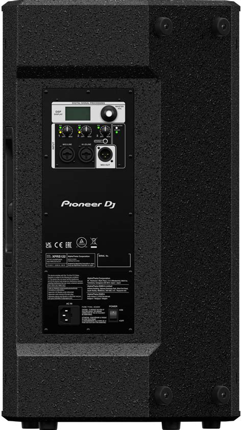 Pioneer Dj Xprs Xprs Series Two Way Full Range Speaker With Dsp