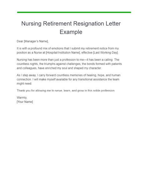 Retirement Resignation Letter - 30+ Examples, PDF