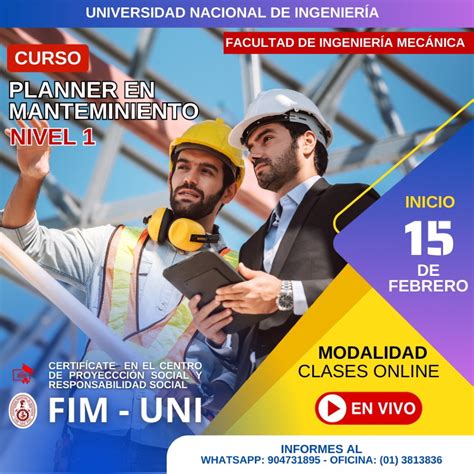 Universidad Nacional De Ingenier A Proyecci N Social De La Fim