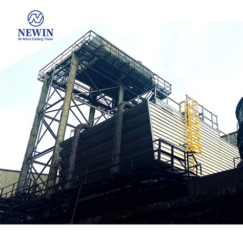 Cross Flow Industrial Type Full Frp Cooling Tower For Steel Plant Frp