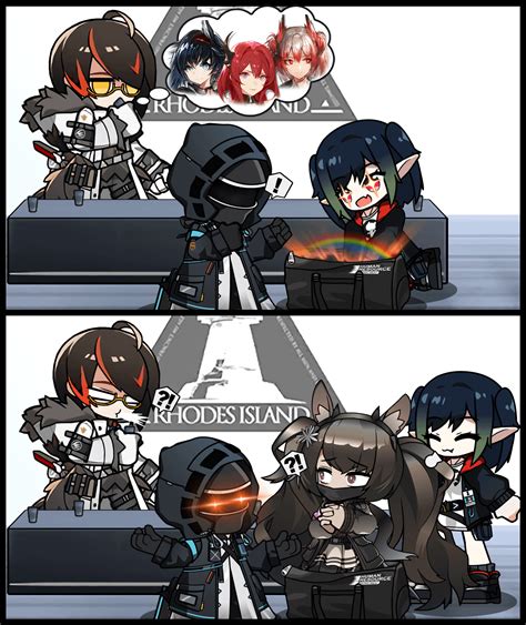 Surprised Reunion : r/arknights