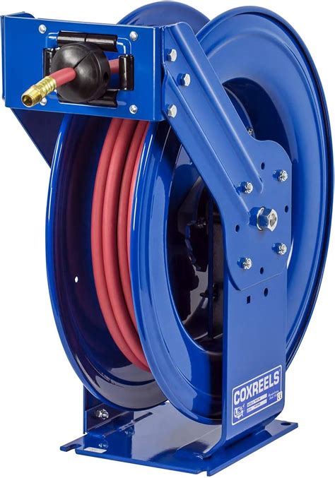 Coxreels Manual Rewind Hose Reel Holds 38in X 100ft Hose Model