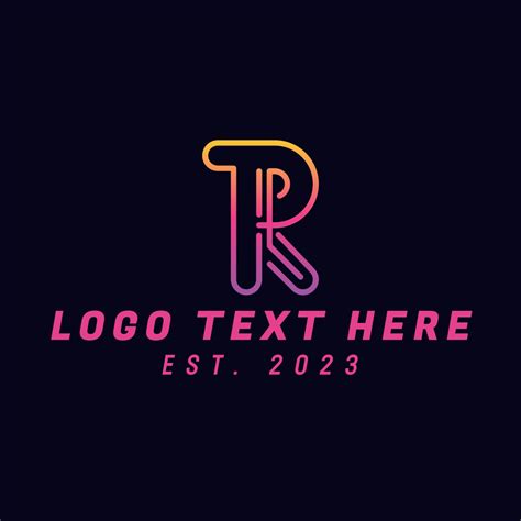 Gradient Neon Business Letter R Logo | BrandCrowd Logo Maker