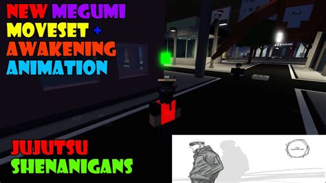 Jujutsu Shenanigans New Megumi Movesets Awakening Animation Youtube