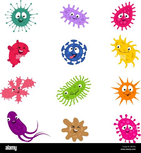 Bacteria cartoon fotografías e imágenes de alta resolución Alamy