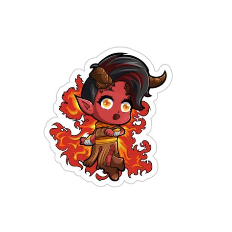 Chibi Karlach Sticker Baldur's Gate 3 Fan Art - Etsy