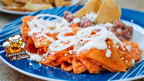 Top 72 Imagen Receta Facil De Chilaquiles Rojos Abzlocal Mx