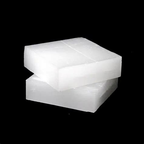 White Plastic Auxiliary Agents Fully Refined Paraffin Wax Solid