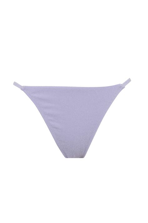 Violet Femme Tomber Amoureux Coupe R Guli Re Bas De Bikini Defacto