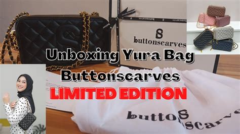 Unboxing Yura Bag Buttonscarves Limited Edition Youtube