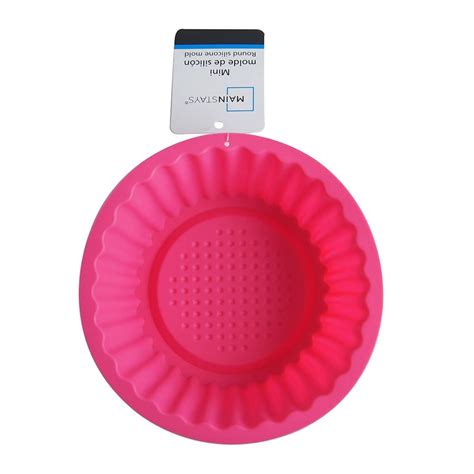 Molde Mainstays Mini Redondo Silicón Rosa Walmart