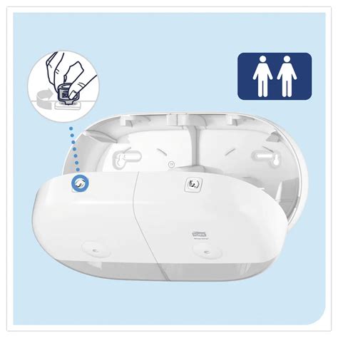 Distributeur De Papier Toilette Mini Double Tork Smartone Tork