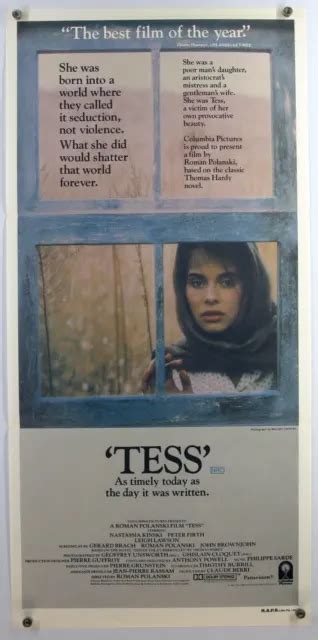 TESS NASTASSJA KINSKI Peter Firth ROMAN POLANSKI CLASSIC Orig Aus