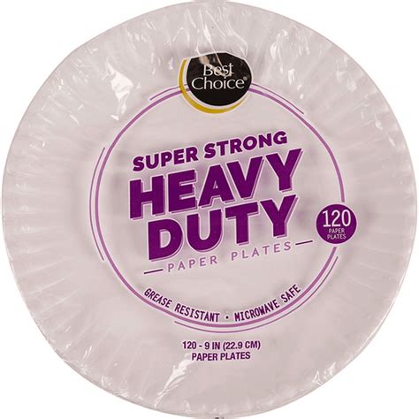 Best Choice Heavy Duty Paper Plate 9 In Plates Reasors