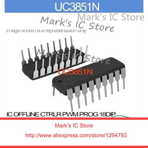 UC3851N IC OFFLINE CTRLR PWM PROG 18DIP UC3851 3851 UC385 3851N UC38