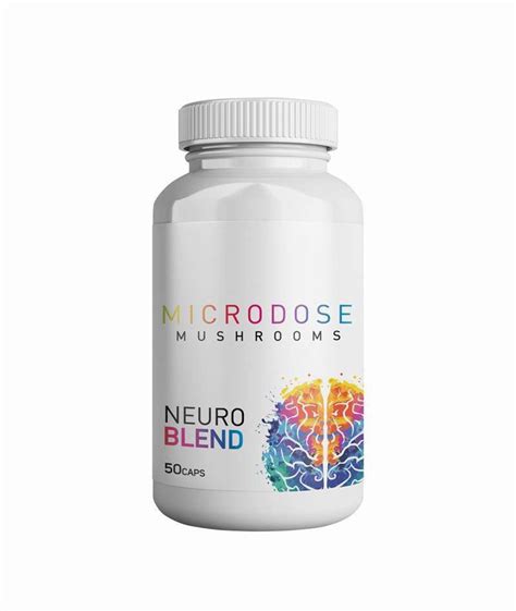 Microdose Mushroom Capsules Neuro Blend The Fun Guys