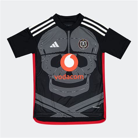 Clothing Orlando Pirates Fc 2324 Home Jersey Black Adidas South