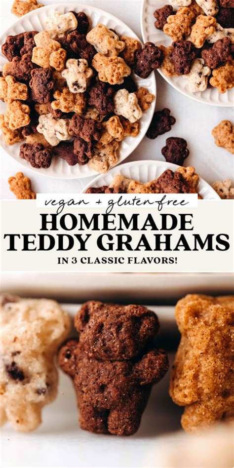 Homemade Teddy Grahams (vegan + gluten-free) | Feasting on Fruit