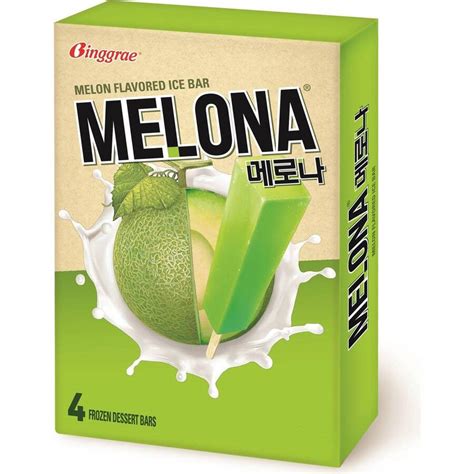 Binggrae Melona Melon Flavoured Ice Bars 4-Pack $4.90 @ Woolworths ...