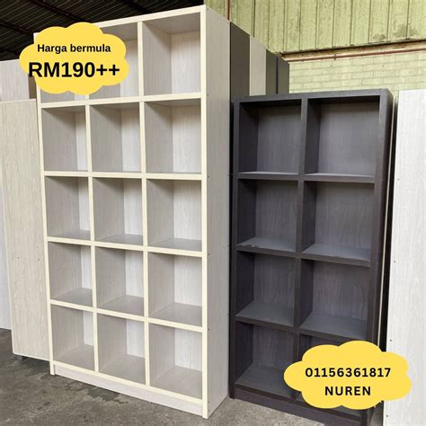 RAK BUKU MURAH DIRECT KILANG SERENDAH RM190 Furniture Home Living