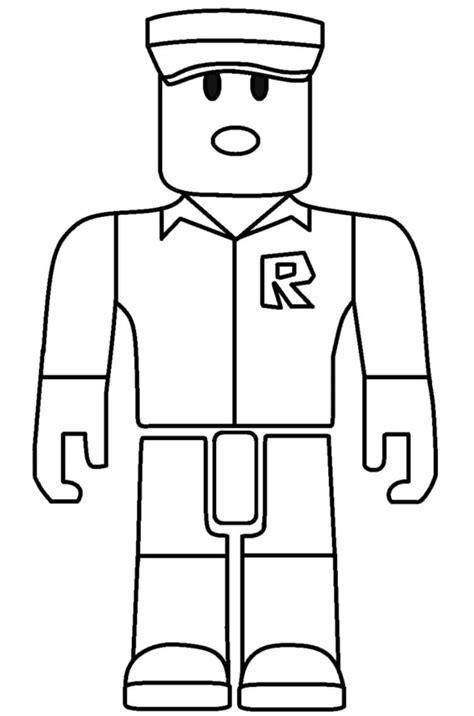 Dibujos De Roblox Para Colorear Descargar E Imprimir Colorear Imágenes