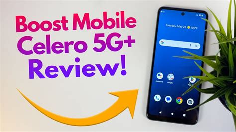 Boost Mobile Celero 5G Smartphone Review YouTube