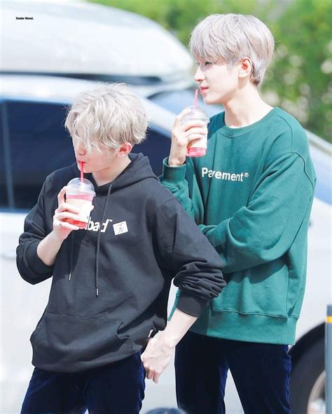 Woozi💕 N Woonwo💕 In Mini Fanmeeting Visit My Page For More Pic Seventeen Gambar Pacar