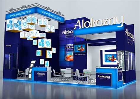 проект выставочного стенда для Алокозай чай | Images :: Behance