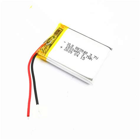 3,7V 803040 1000mAh Lithium-Polymer-Akku E-Book-Tablet-Spielzeug ...