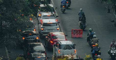 Aerial View of the Traffic · Free Stock Photo