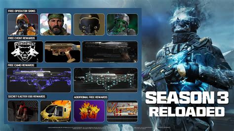 All 100 Free Mw3 Season 3 Reloaded Rewards Free Operators Bundles