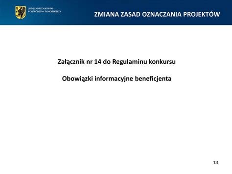 System wyboru projektów w ramach Działania ppt pobierz