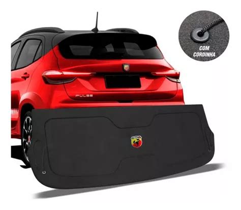 Tampão Porta Malas Fiat Pulse Abarth 2022 2023 Carpete Preto Frete grátis