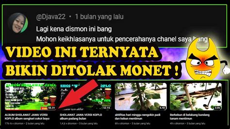 Ternyata Sangat Berat Untuk Bisa Monetisasi Terkena Dismonetisasi