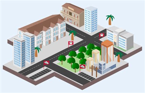 Vicinity Map Sample Edrawmax Templates